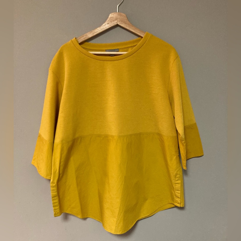 COS Mustard Top
